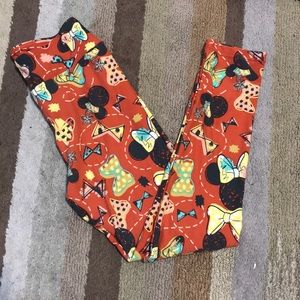 Disney LuLaRoe Minnie one Size Leggings